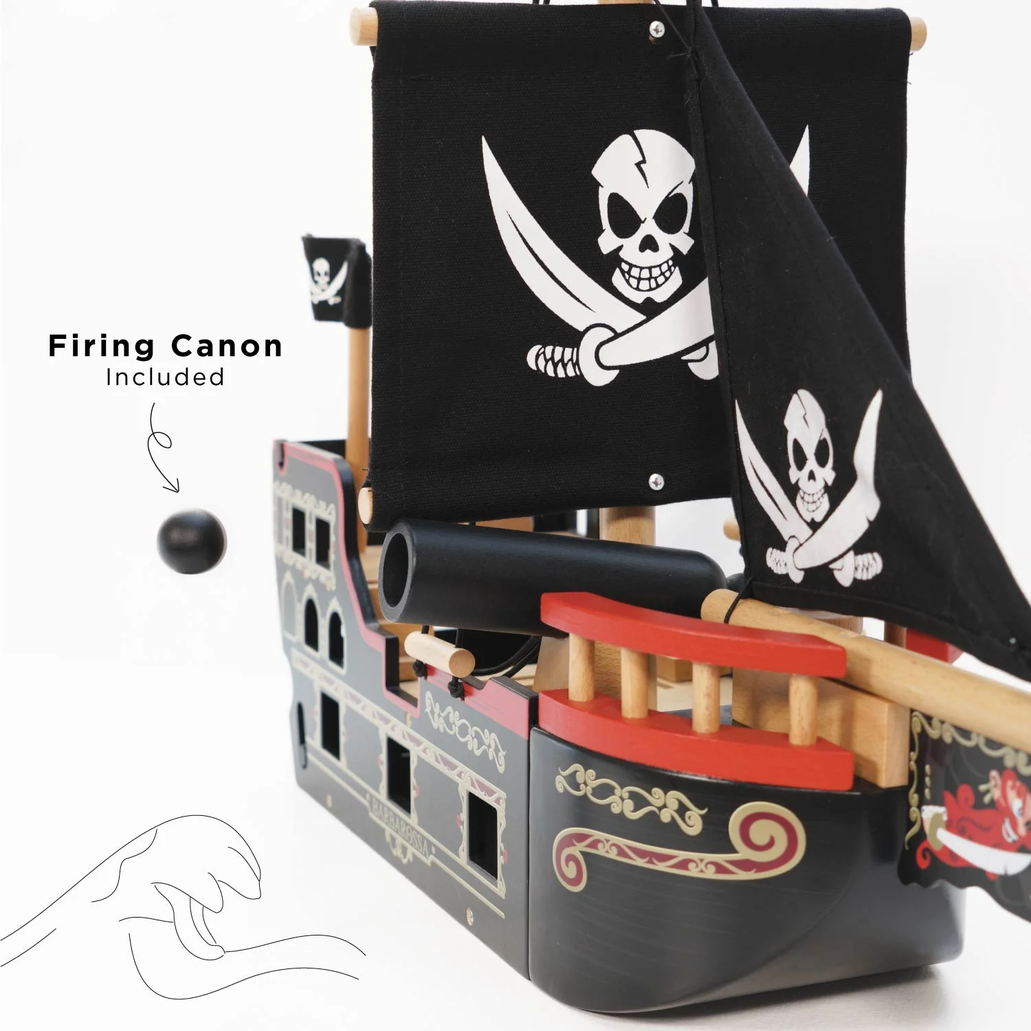 Barbarossa Pirate Ship & Characters - Image 7