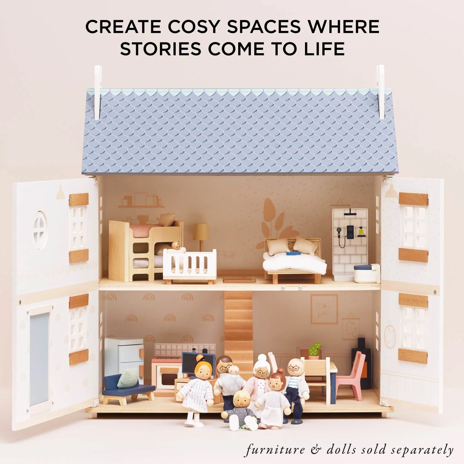 Bay Tree Wooden Dolls House - Image 6