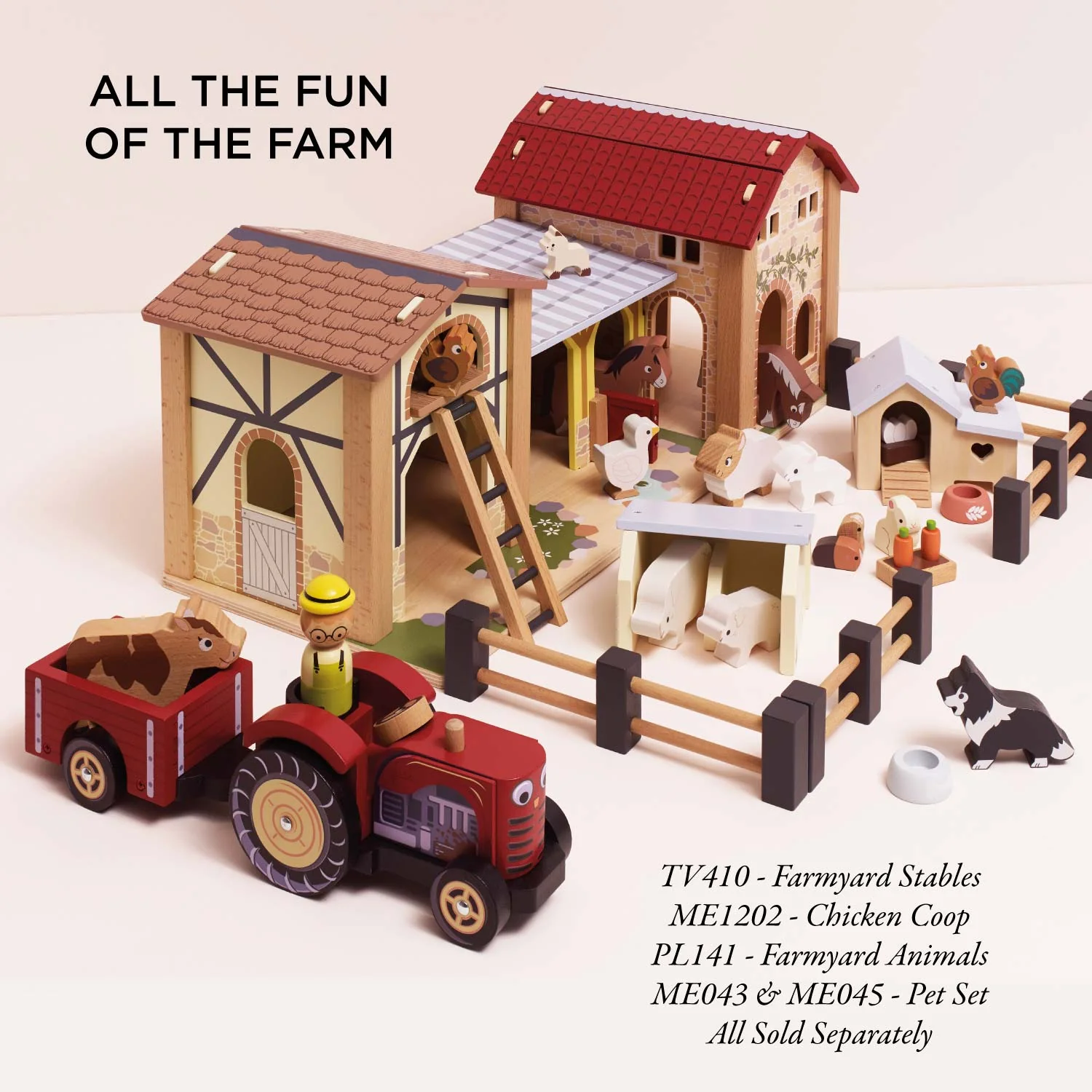 Farmyard Tractor & Trailer - Image 7