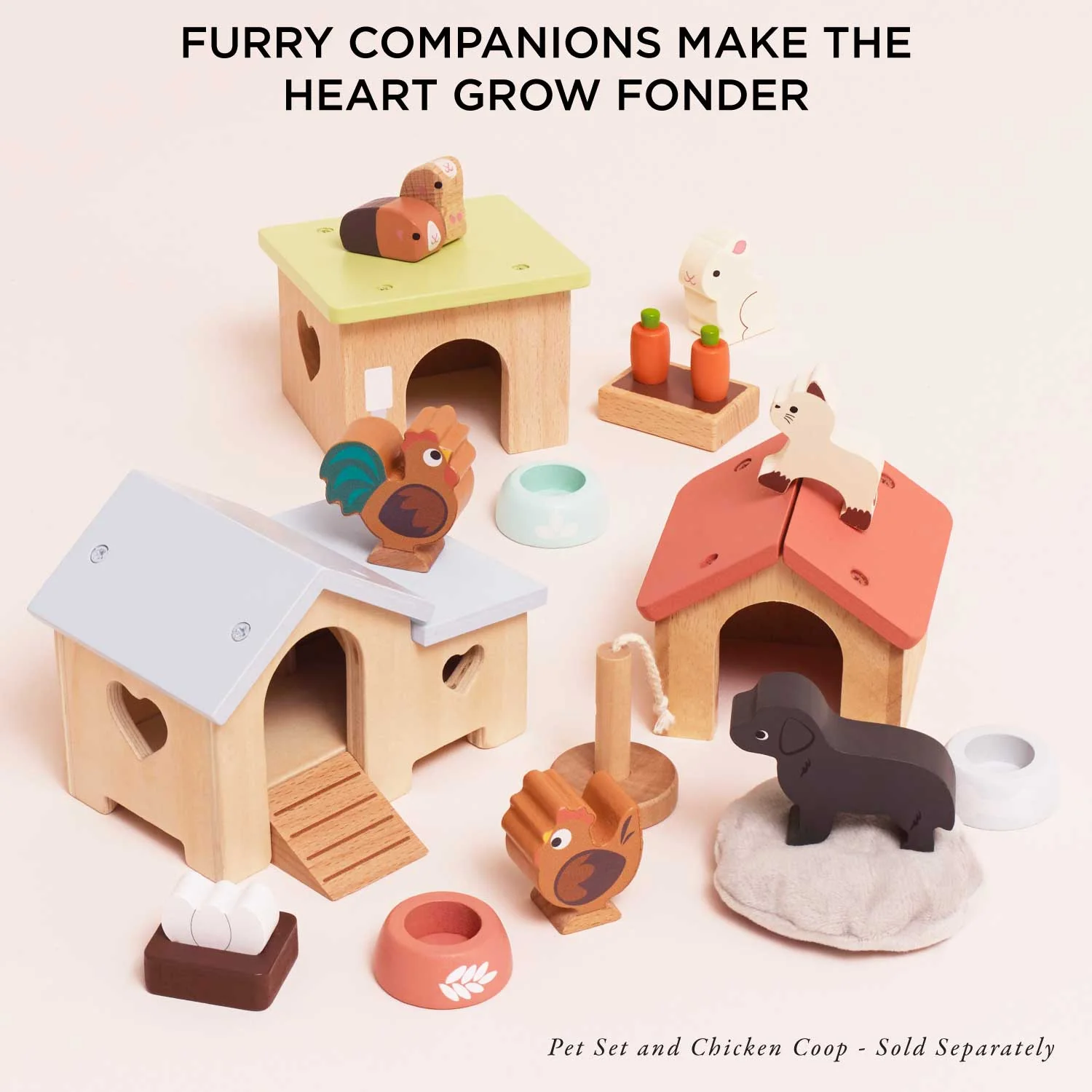 Bunny & Guinea Pet Animal Set - Image 7