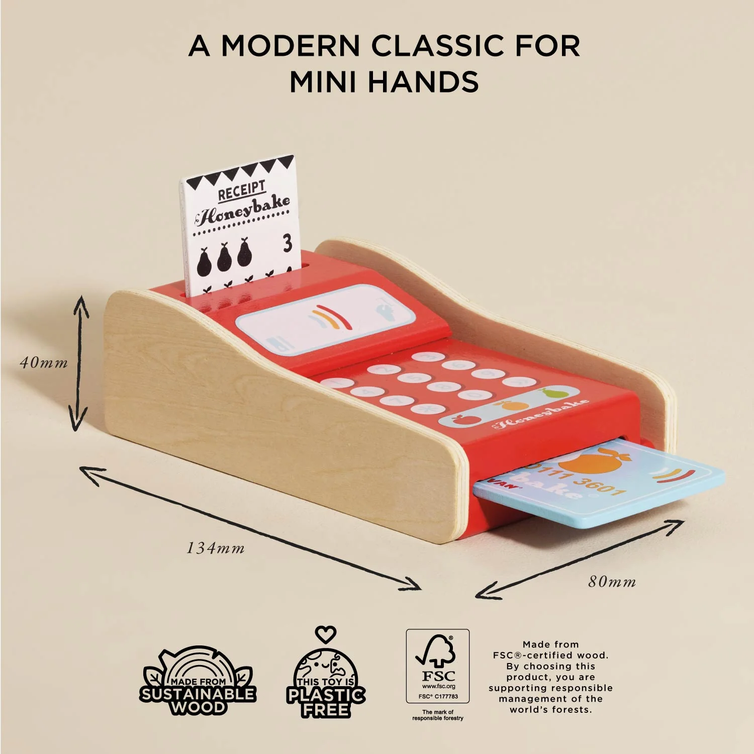 Wooden Shop Card Machine - Image 6