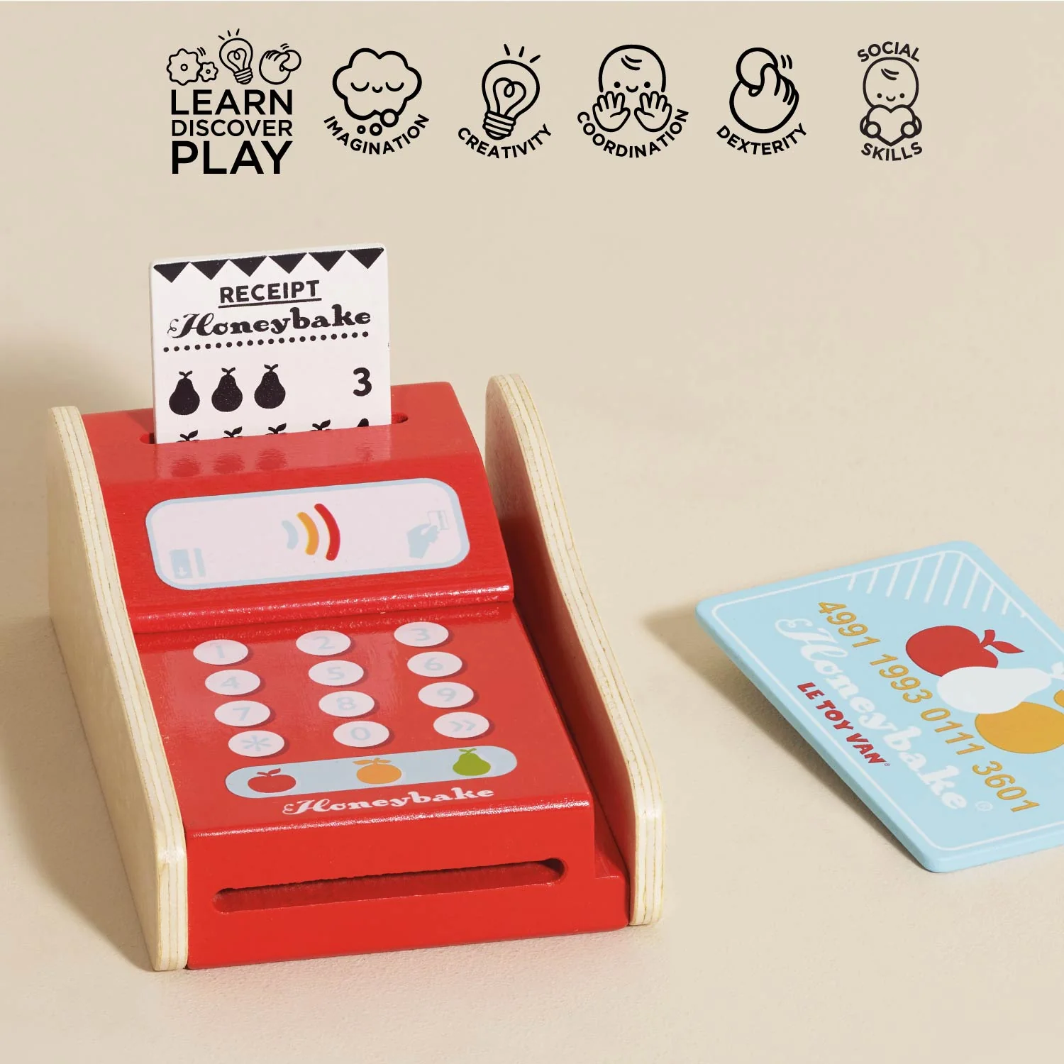 Cash Register & Card Machine Play Set - Image 3