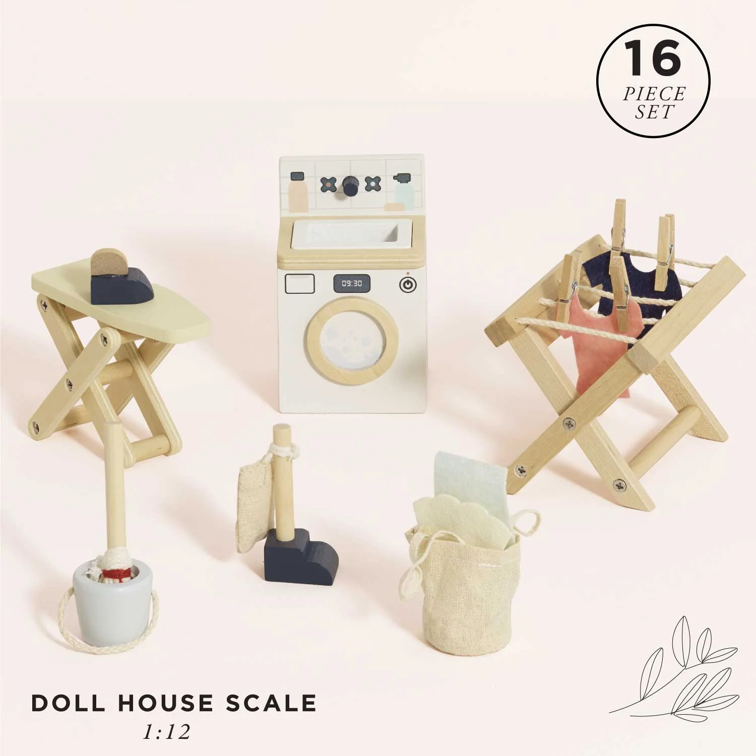 Complete Dolls House Furniture Play Set - Image 7