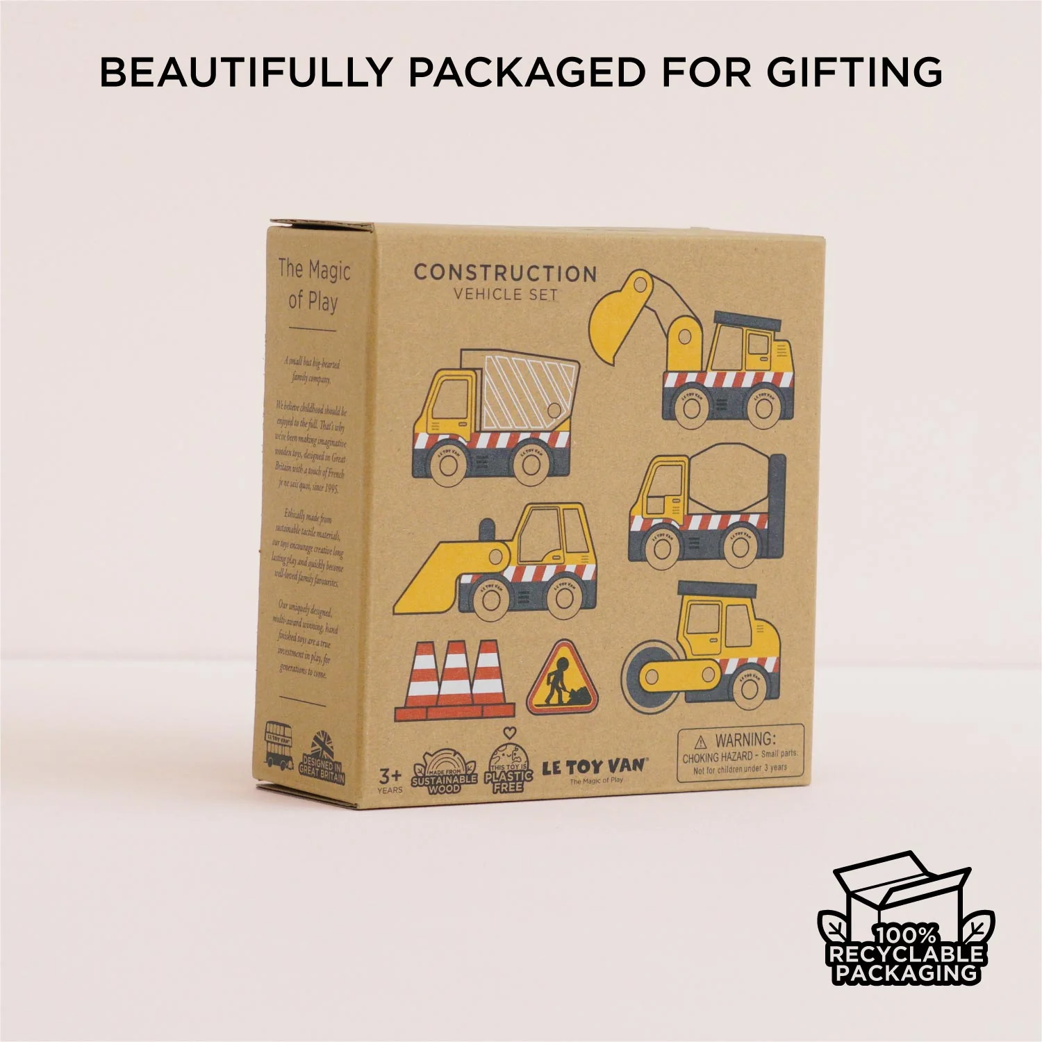 Construction Toy Cars, Trucks & Diggers Gift Set - Image 7