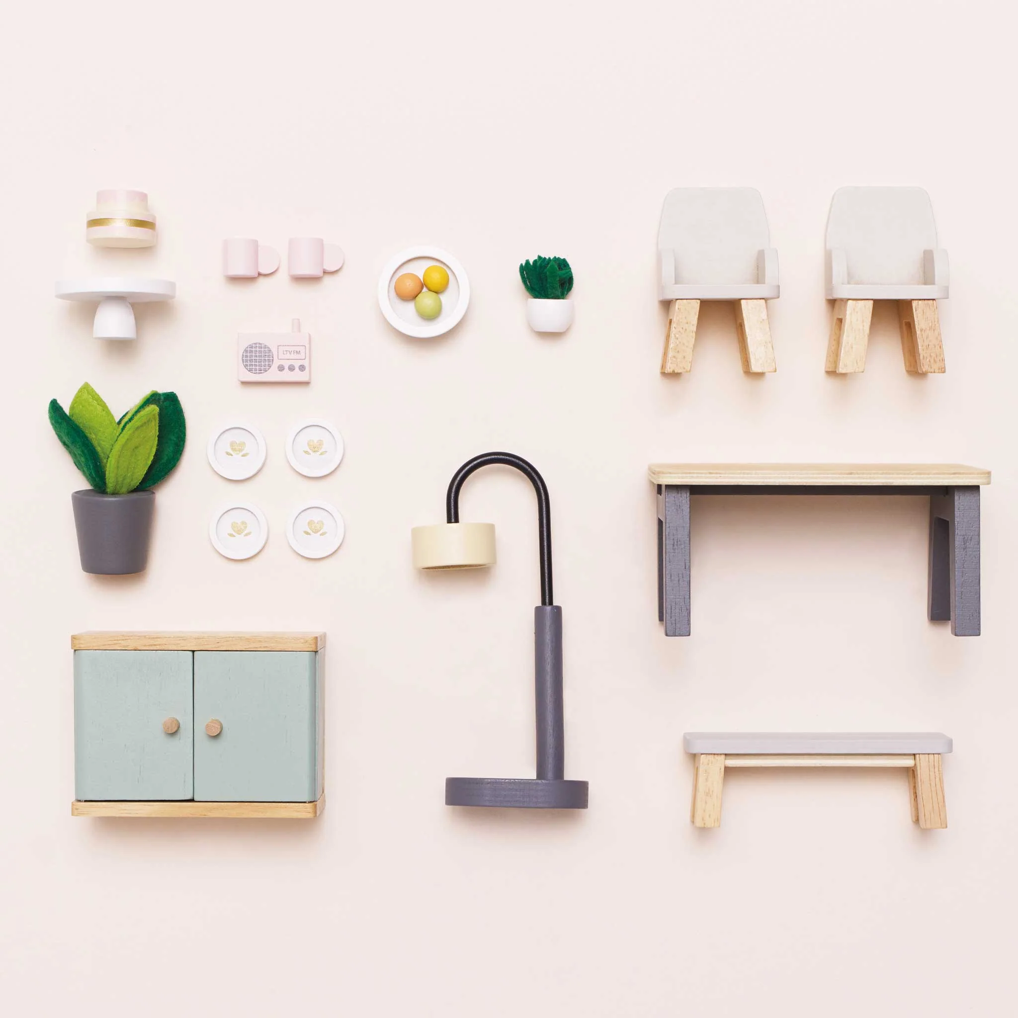 Deluxe Doll House Furniture Collection - Image 2