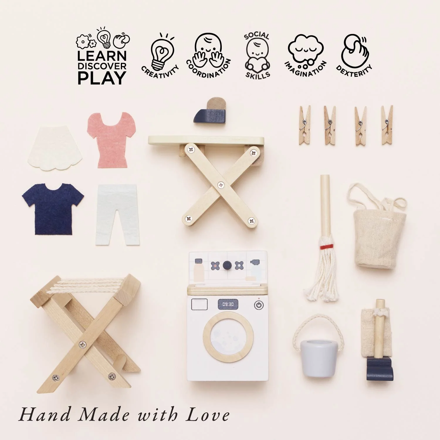 Wooden Dolls House Laundry Room - Image 3
