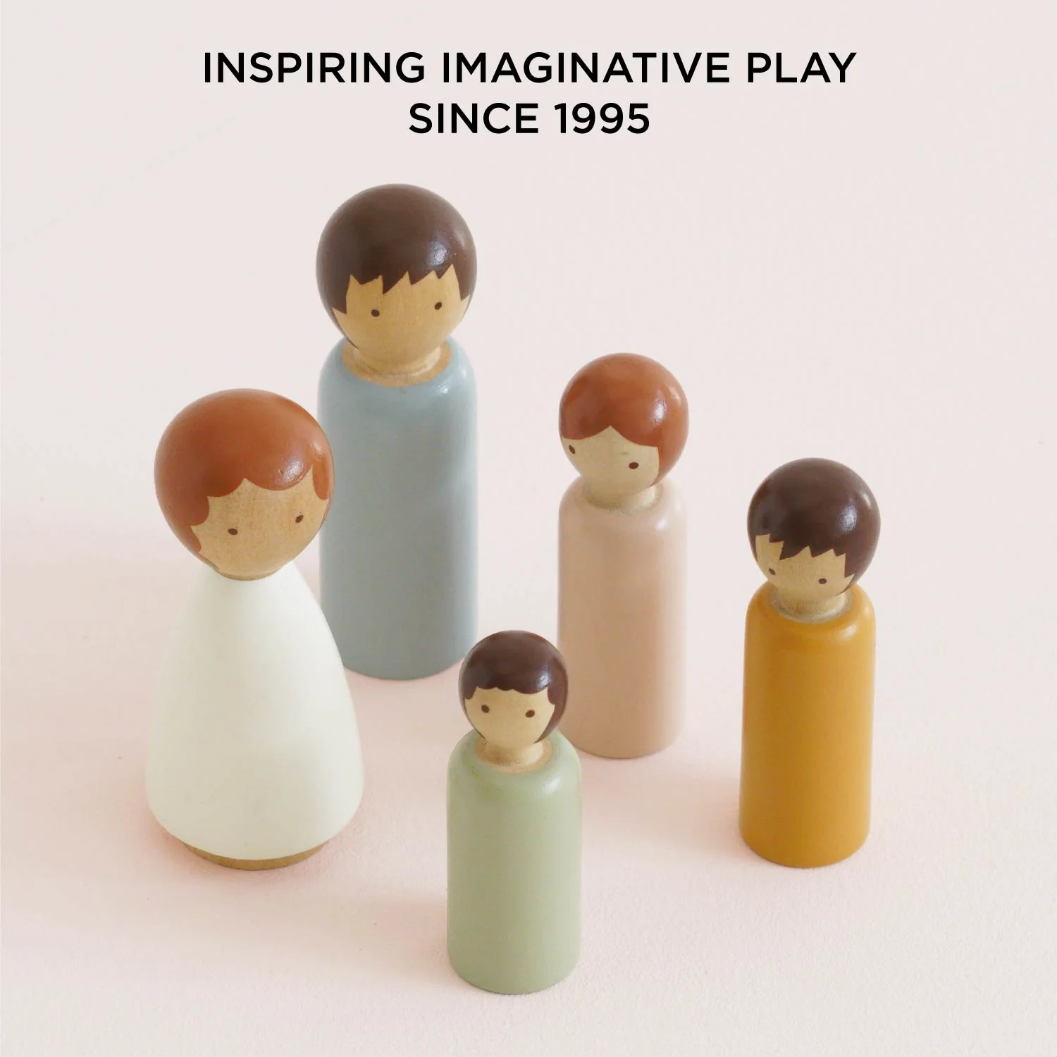 Dubois Wooden Family Dolls - Image 4