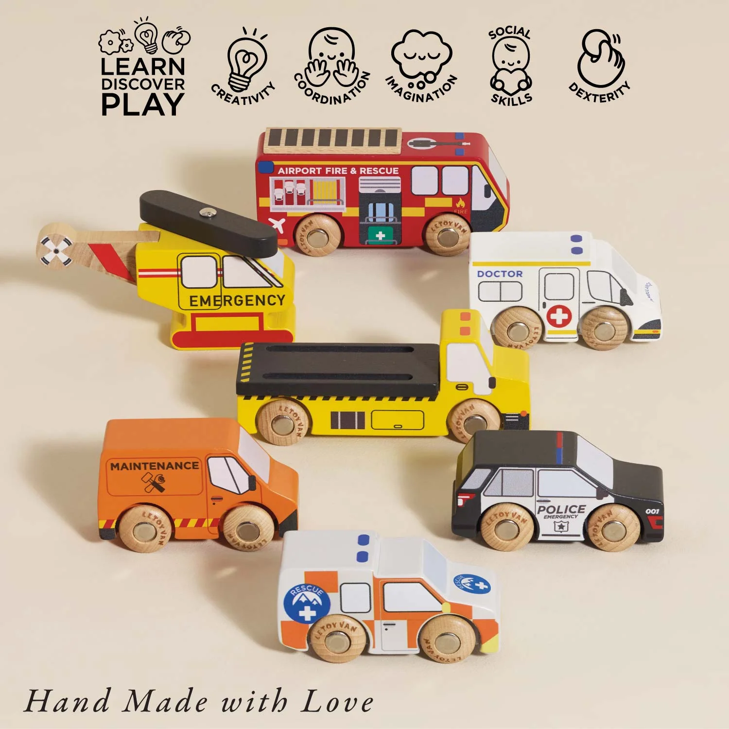 Emergency Helicopter & Rescue Car Gift Set - Image 3