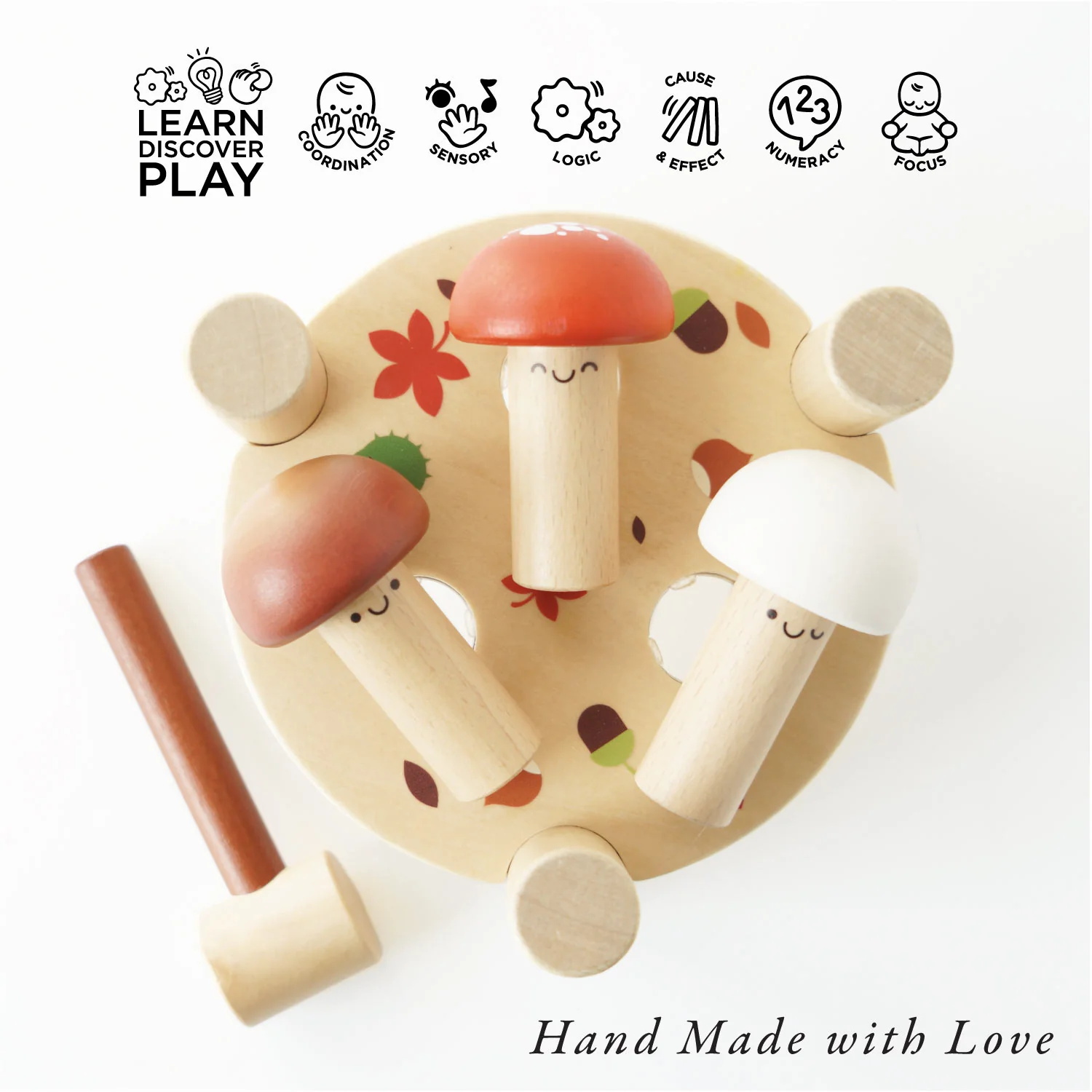Woodland Mushroom Hammer Game - Image 4