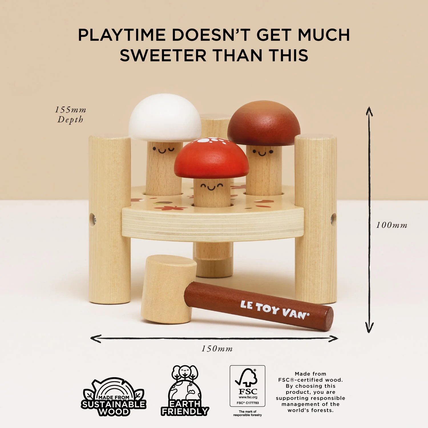Woodland Mushroom Hammer Game - Image 5