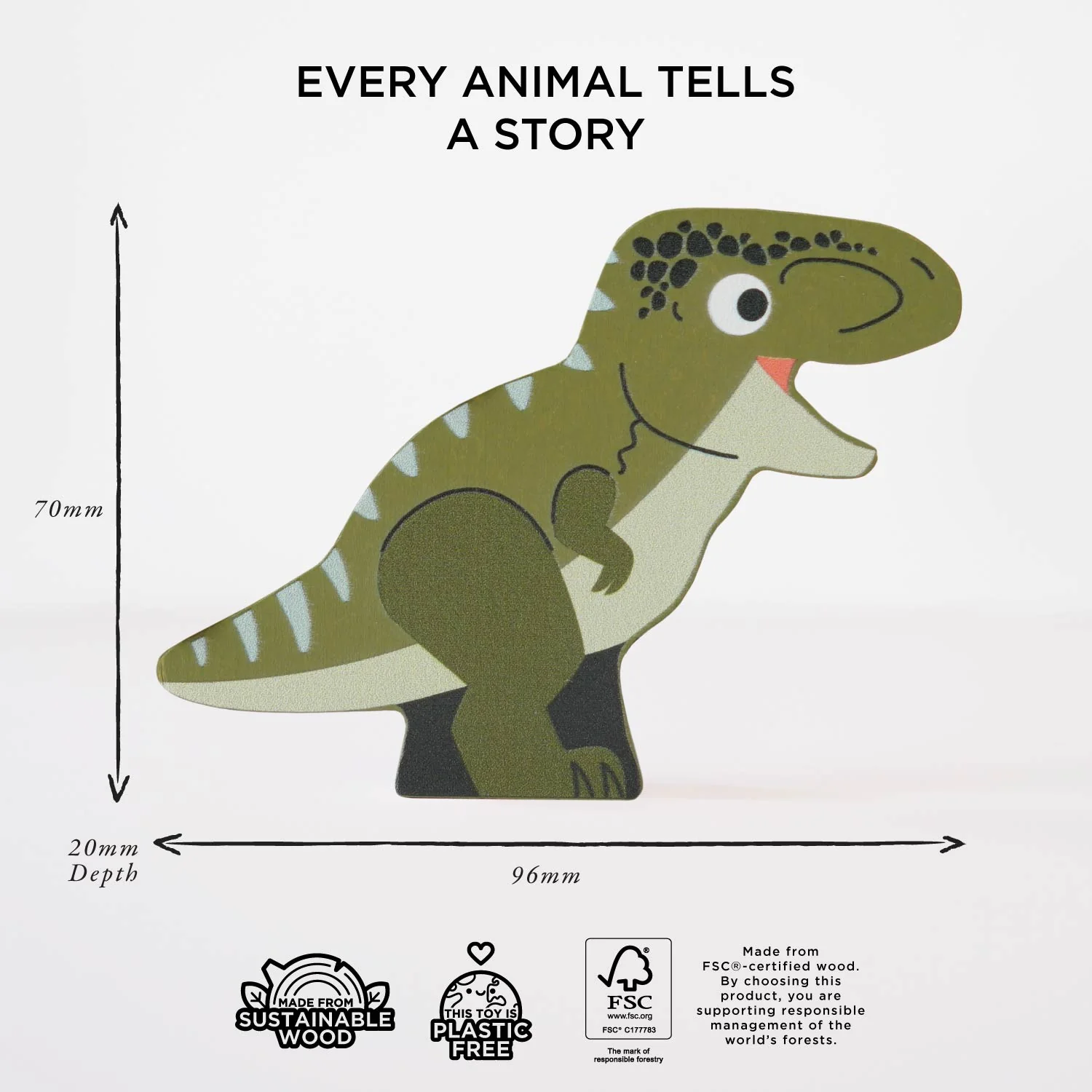 Jurassic Stacking Dinosaurs & Bag - Image 5