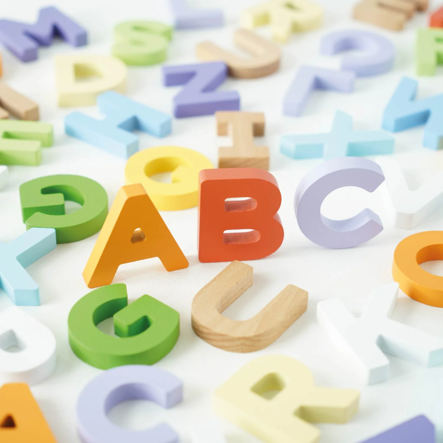 Wooden Alphabet Set & Bag - Image 5