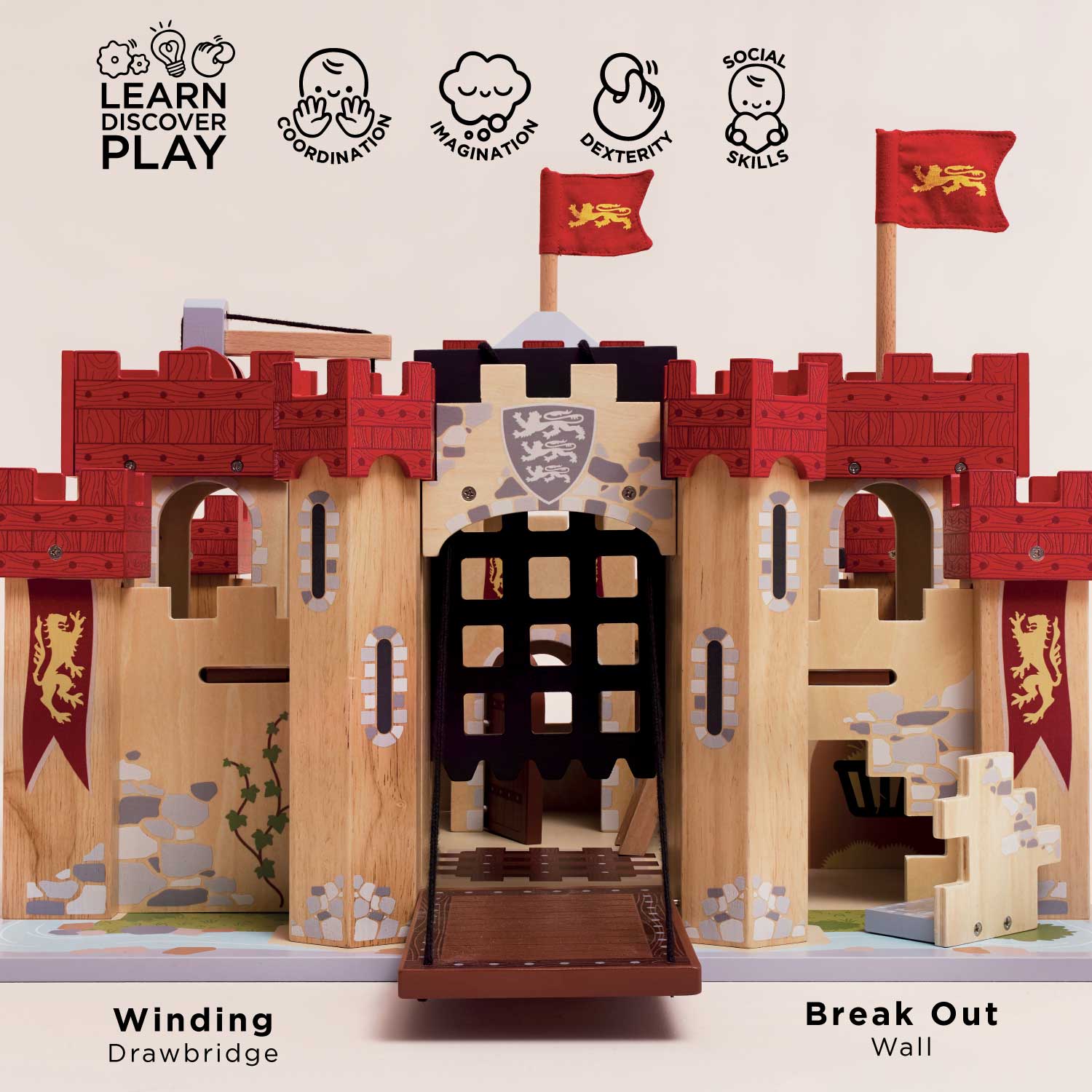 Lionheart Wooden Castle - Image 3