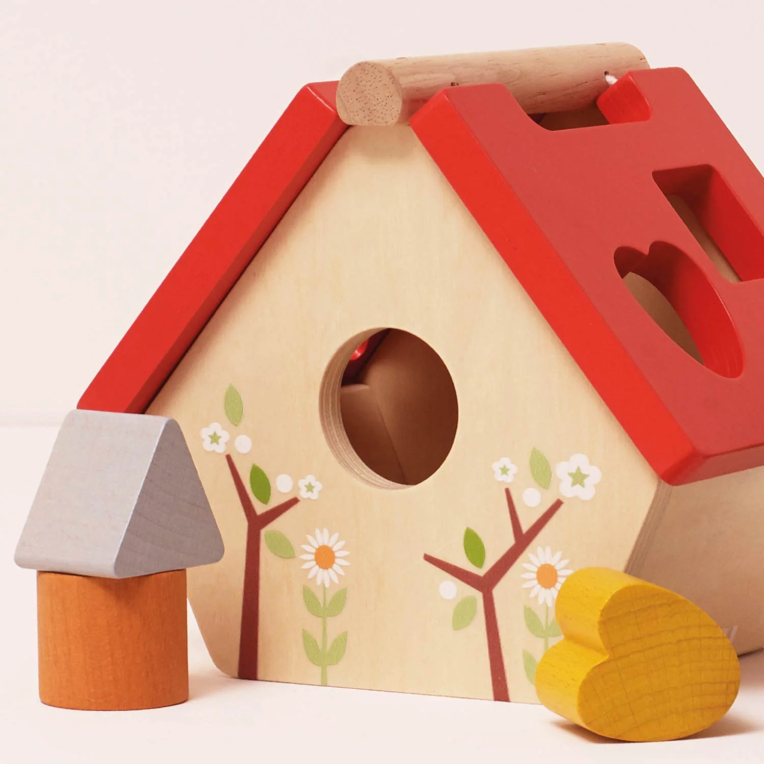 Wooden Bird House Shape Sorter - Image 4