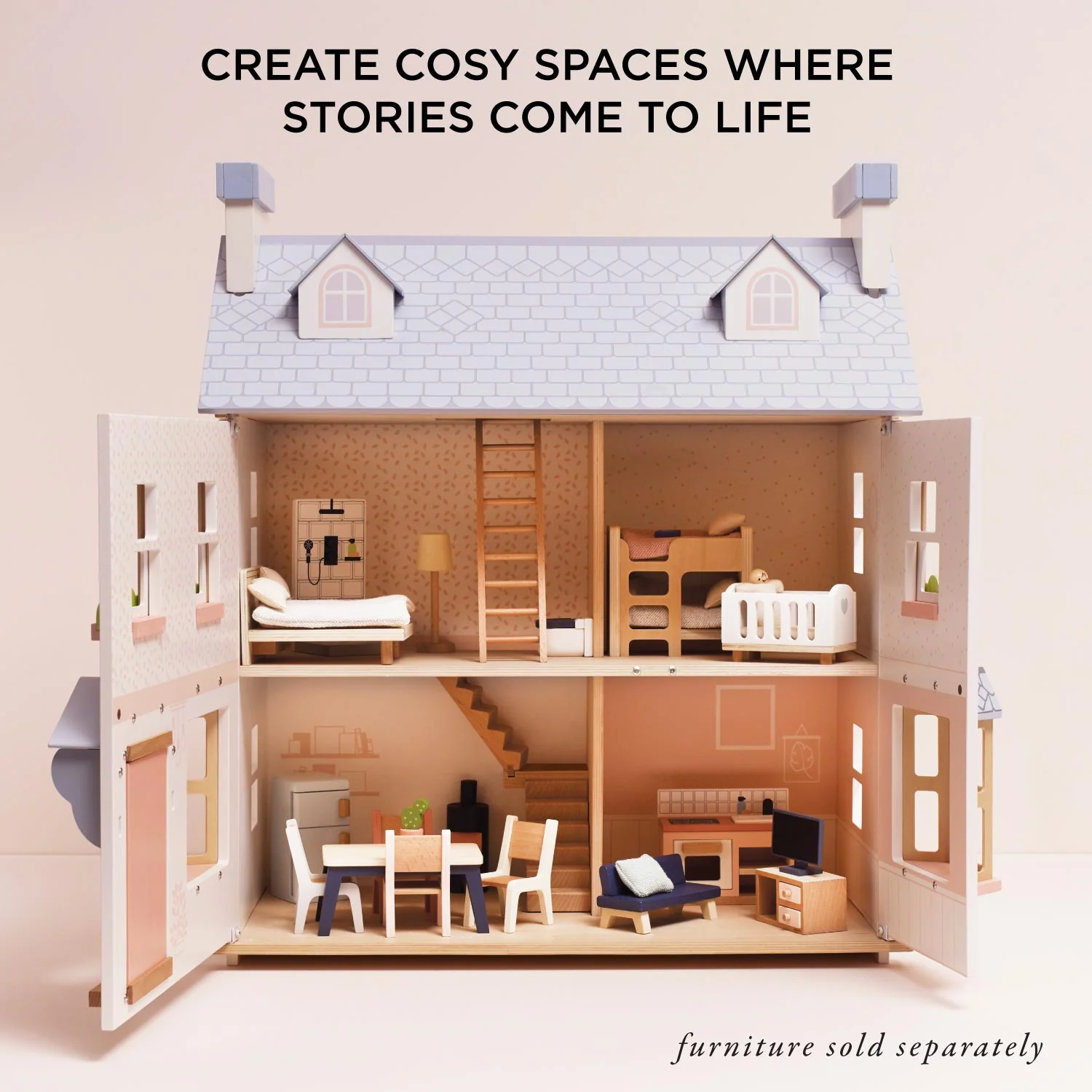 Mayberry Manor Wooden Dolls House - Image 6