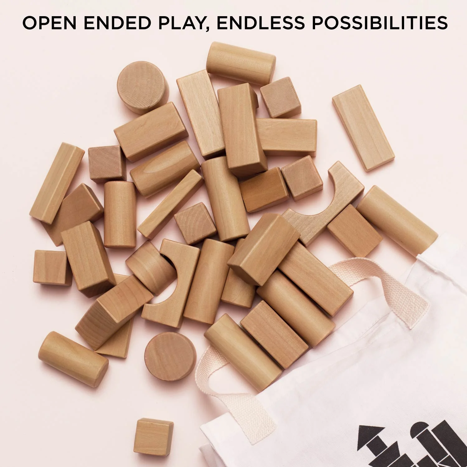 Natural Wood Building Blocks - Image 3