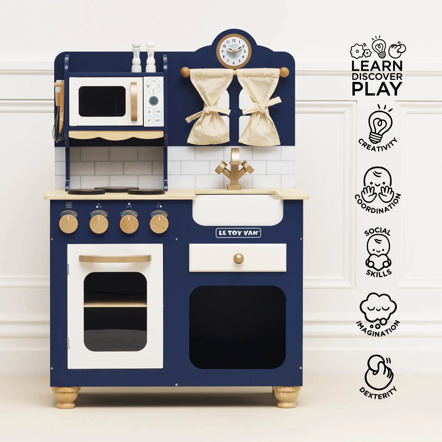 Oxford Wooden Play Kitchen - Image 3