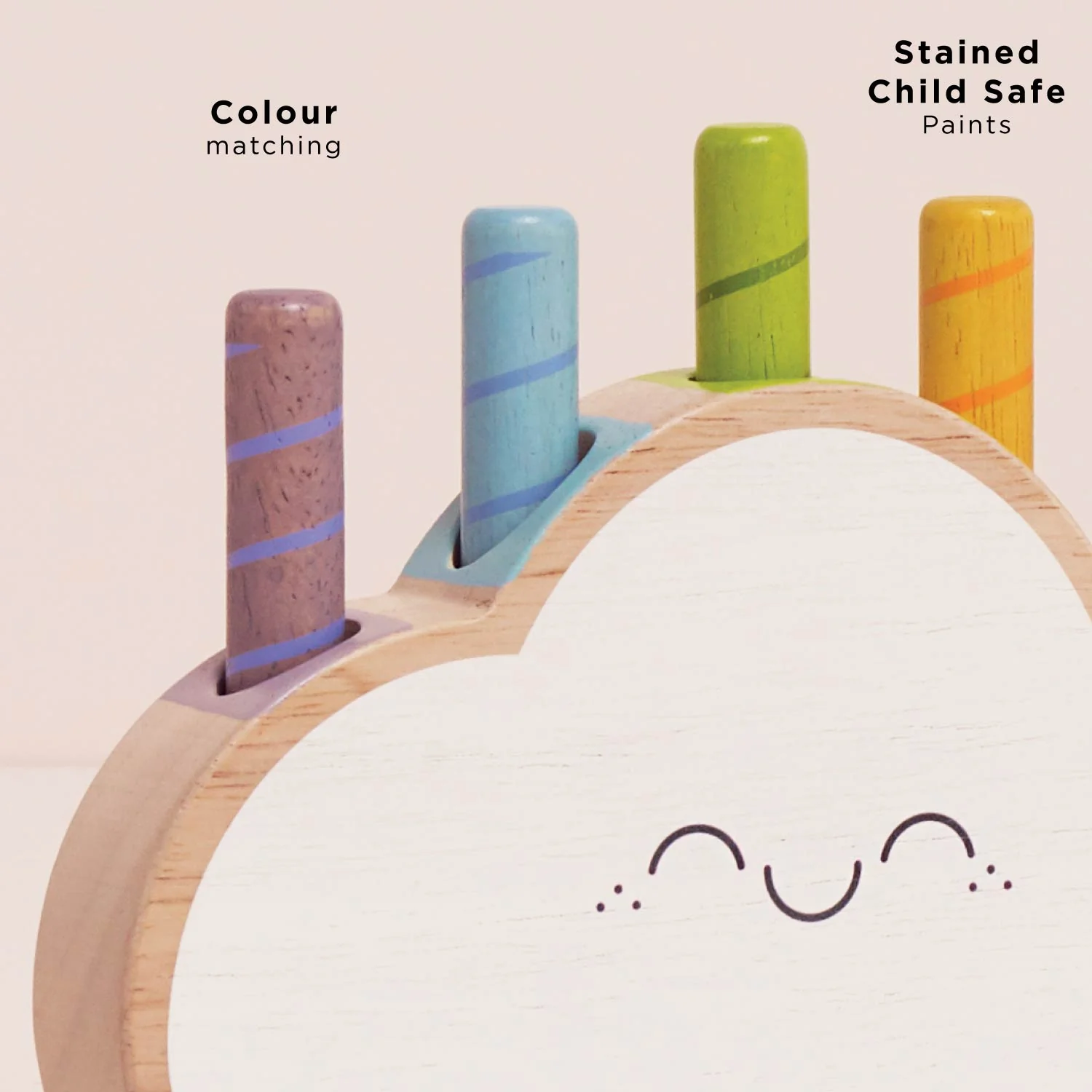 Rainbow Cloud Pop-up Toy - Image 4