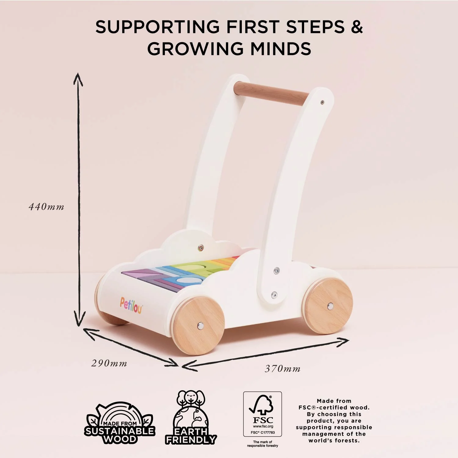 Rainbow Baby Walker & Puzzles - Image 5