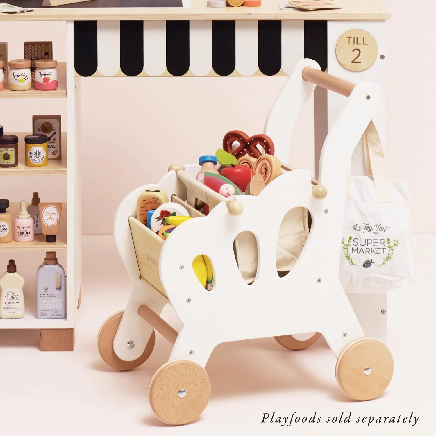 Shopping Grocery Trolley & Bag - Image 5