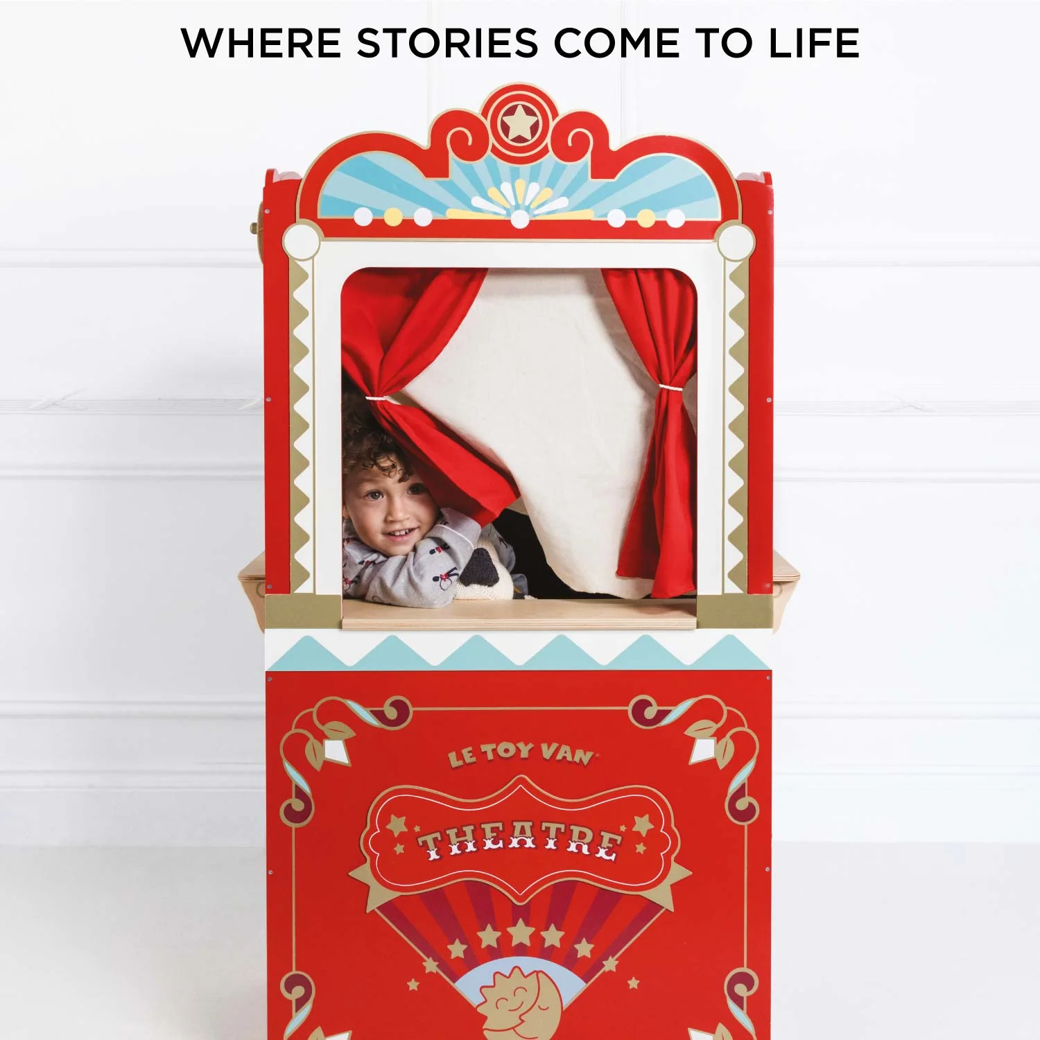 Retro Toy Puppet Theatre - Image 6
