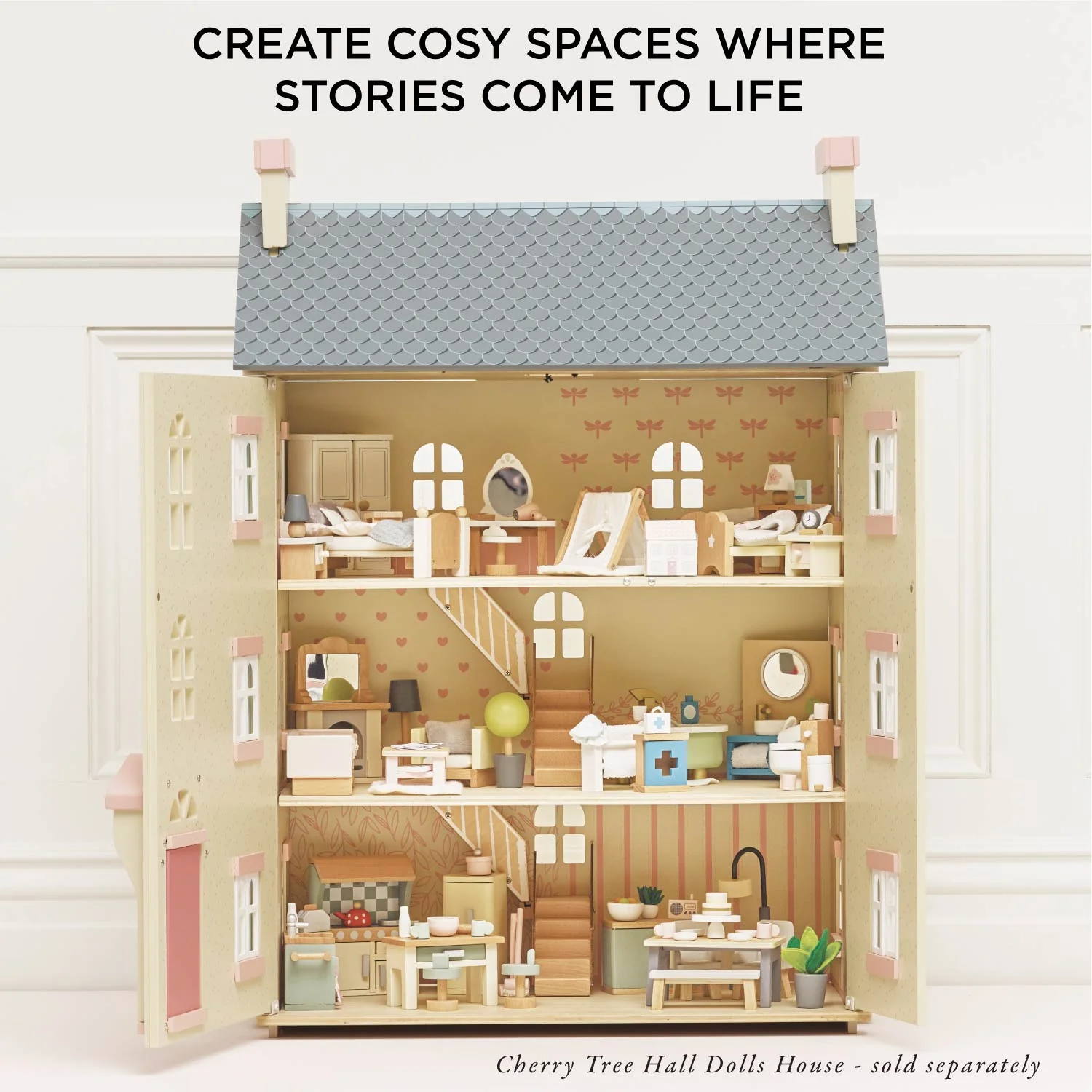 Complete Dolls House Furniture Set - Image 8