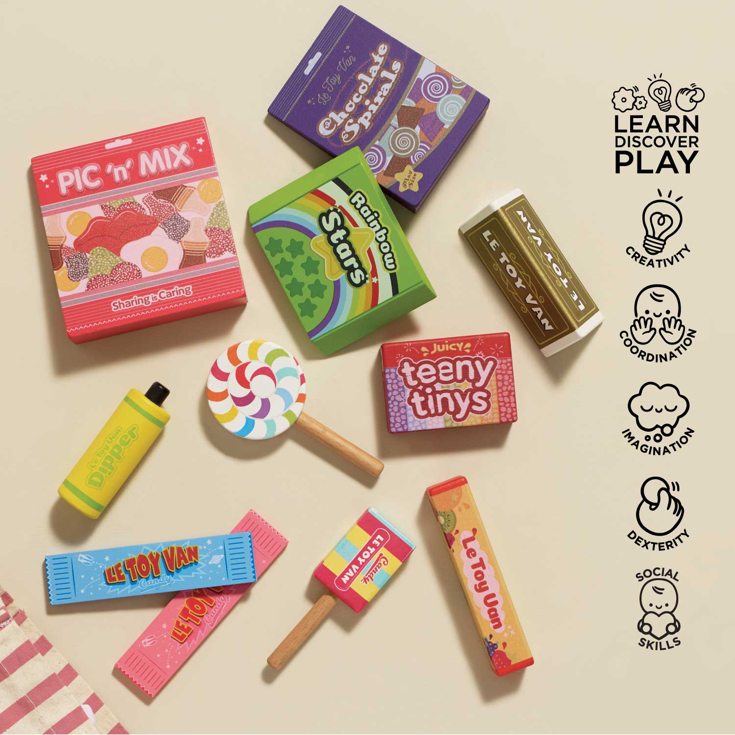 Retro Sweets and Candy Roleplay Set - Image 3