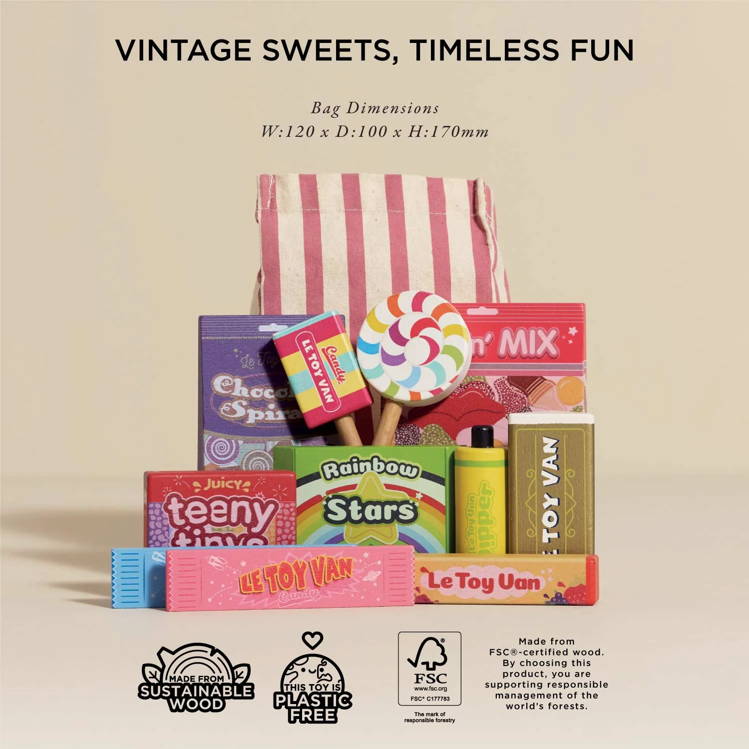 Retro Sweets and Candy Roleplay Set - Image 6