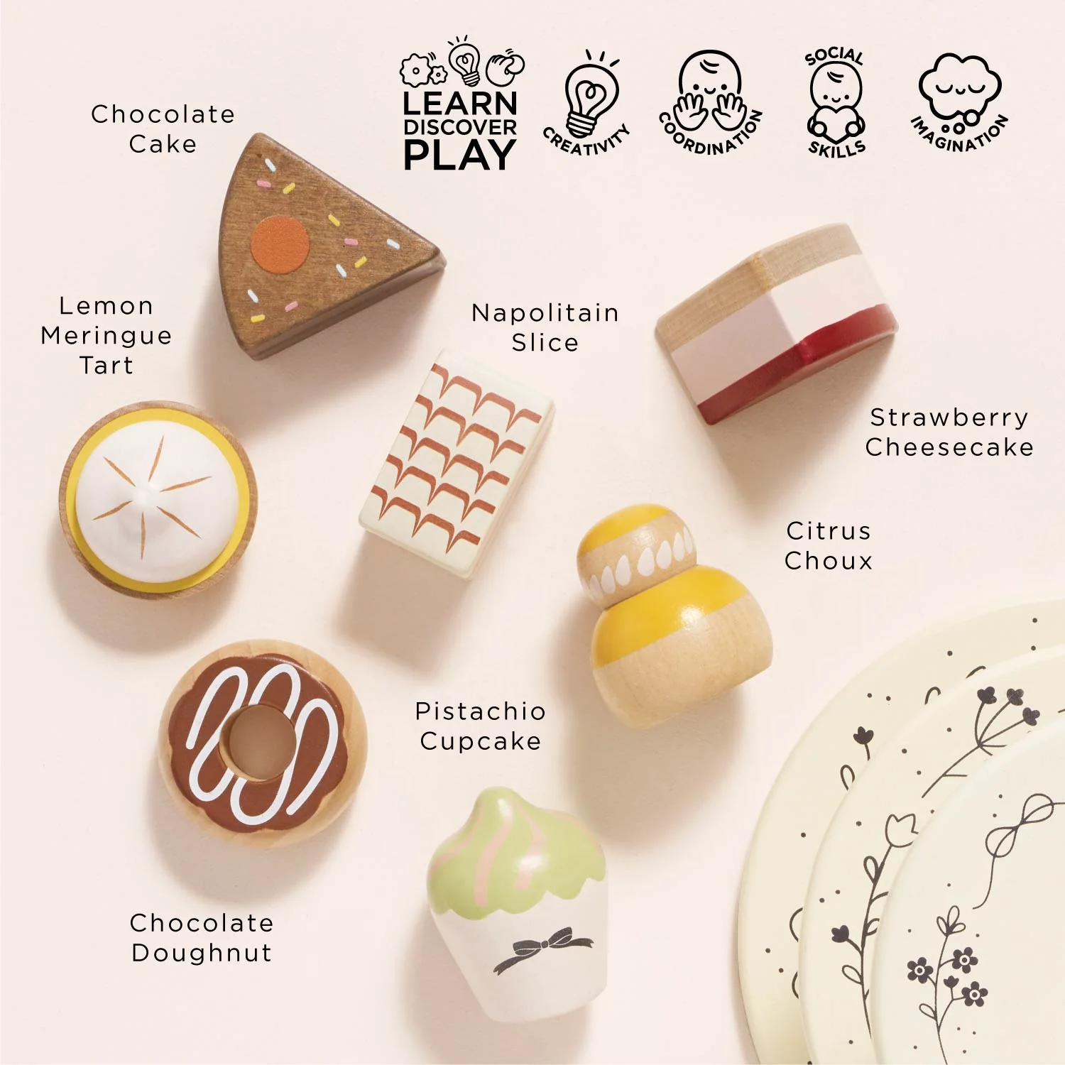 Three Tier Cake Stand - Image 3