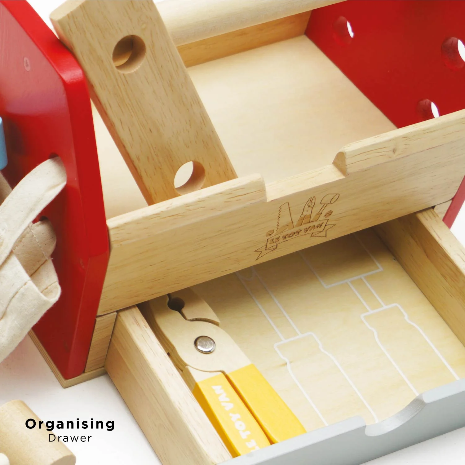 Tool Box & Wooden Tools - Image 5
