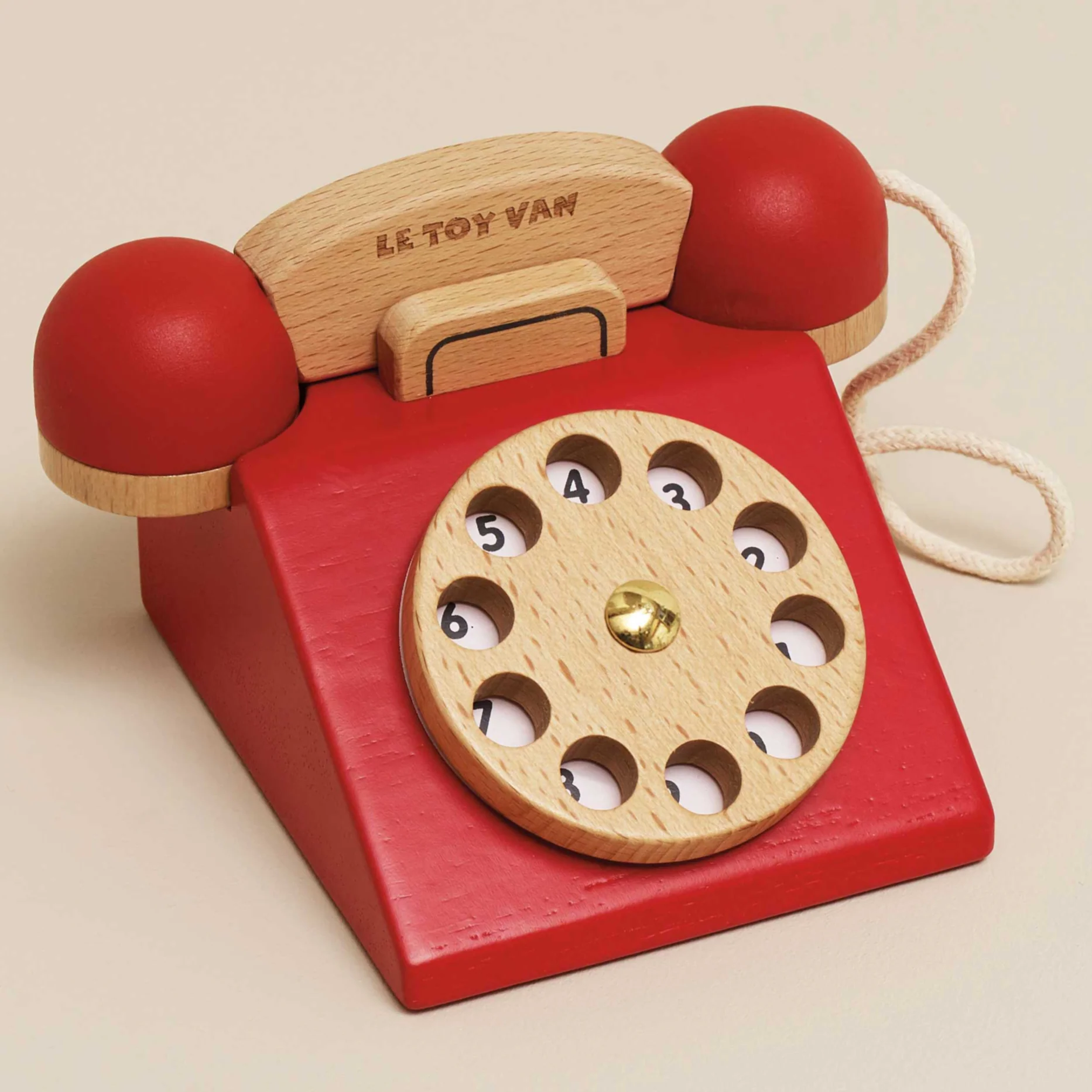 Vintage Wooden Phone