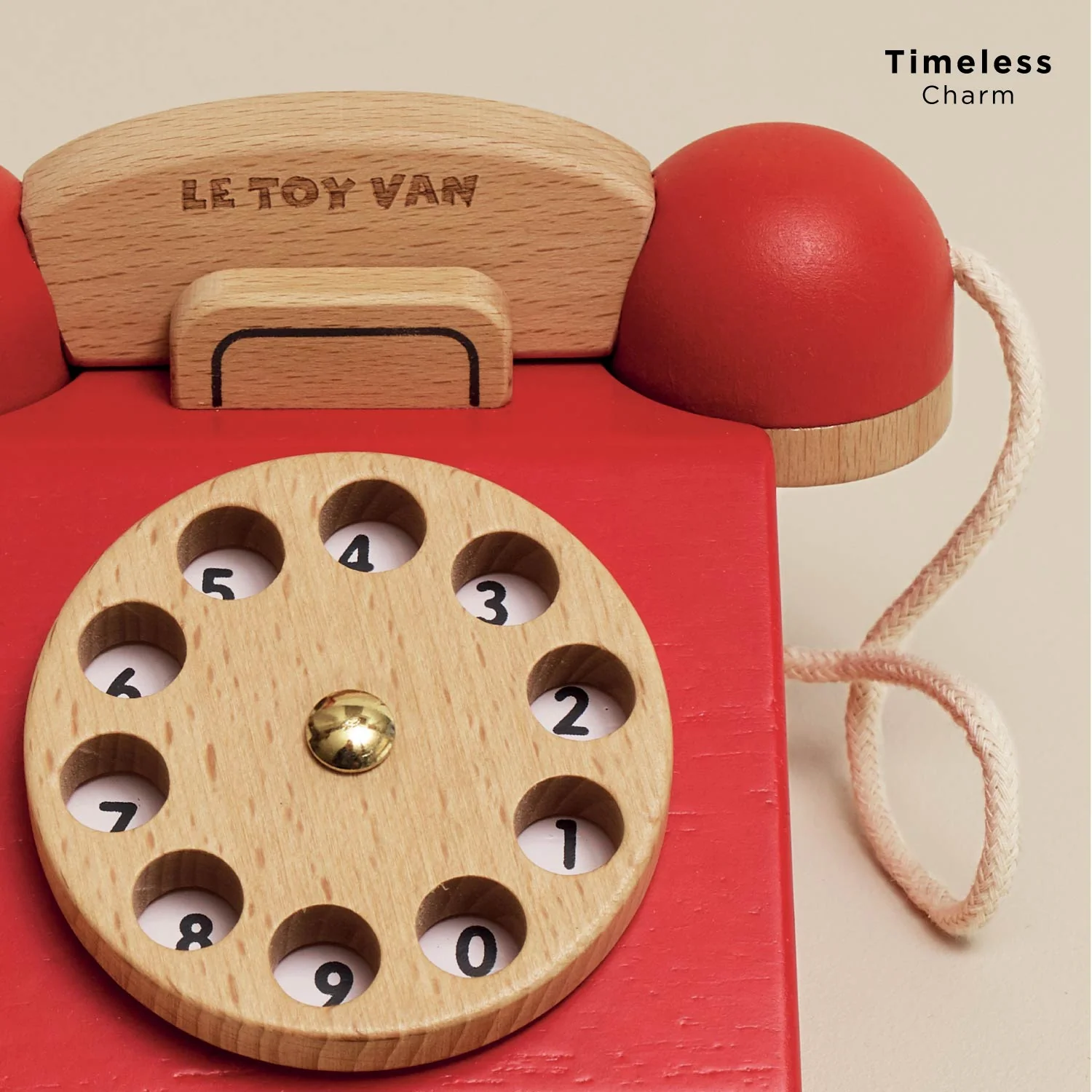 Vintage Wooden Phone - Image 4