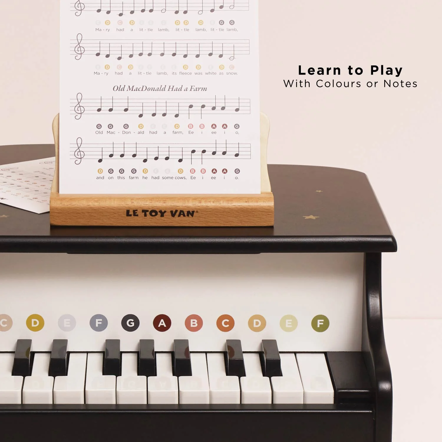 Wooden Grand Piano Toy - Image 4