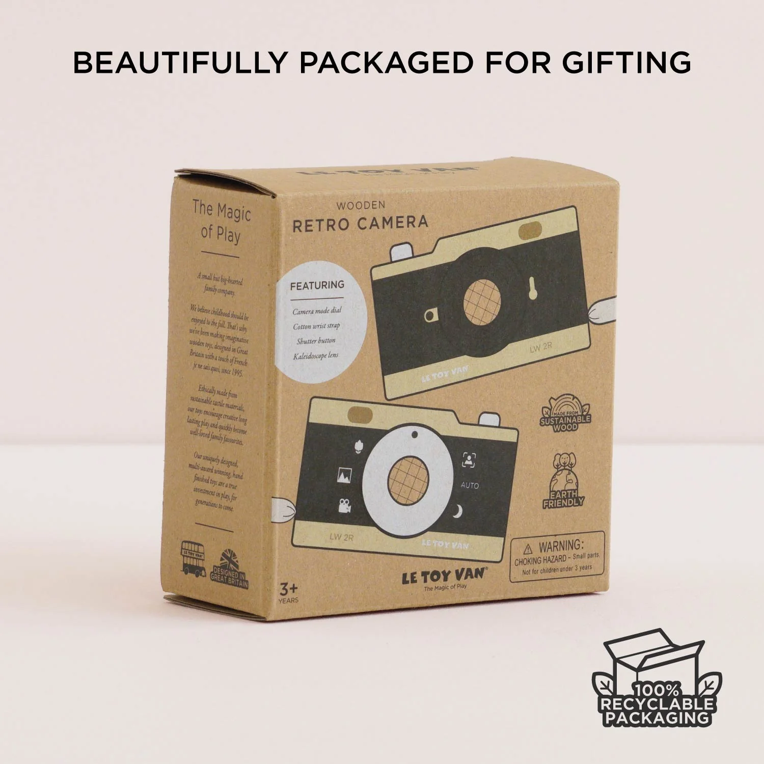 Wooden Retro Camera - Image 7
