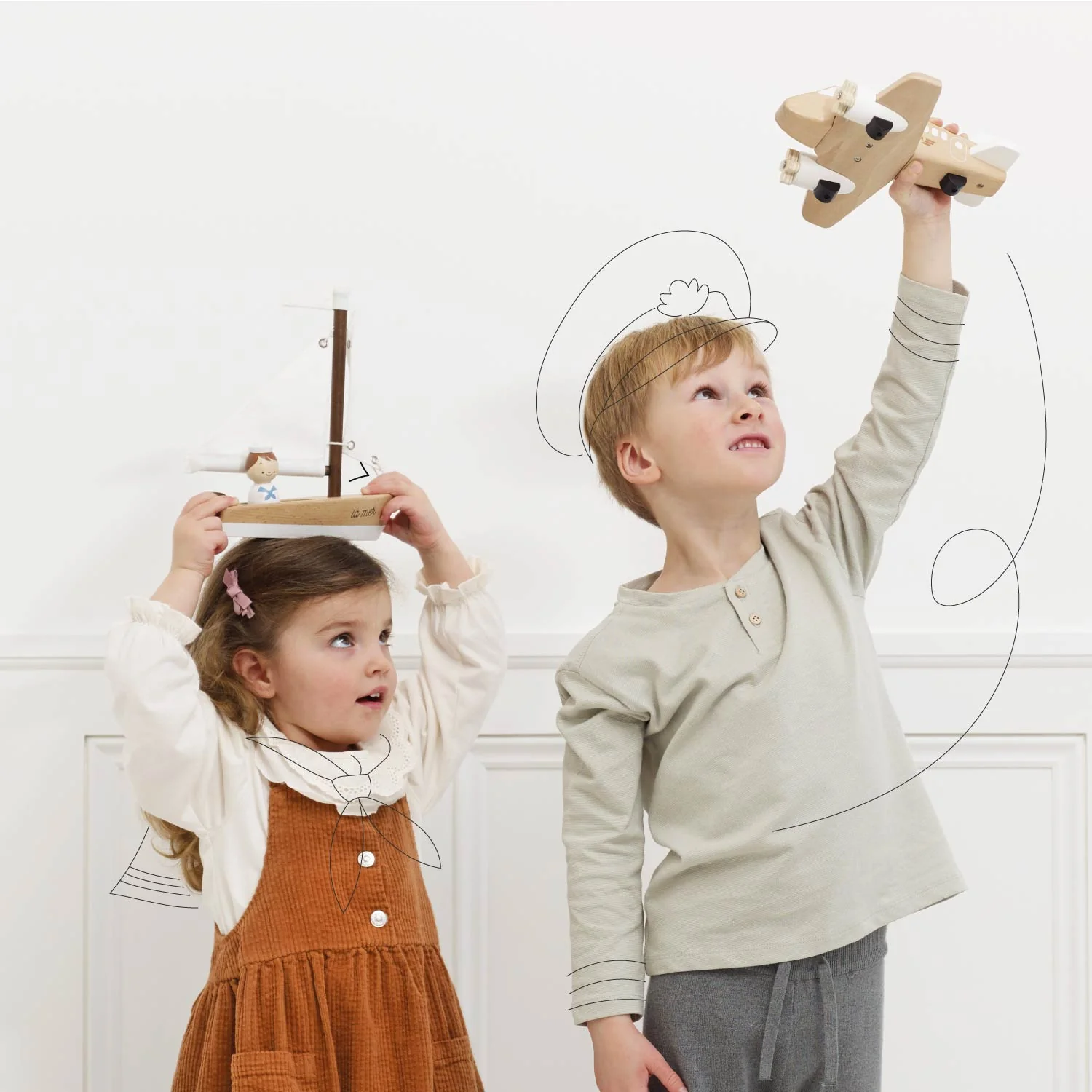 Wooden Toy Plane - Image 5