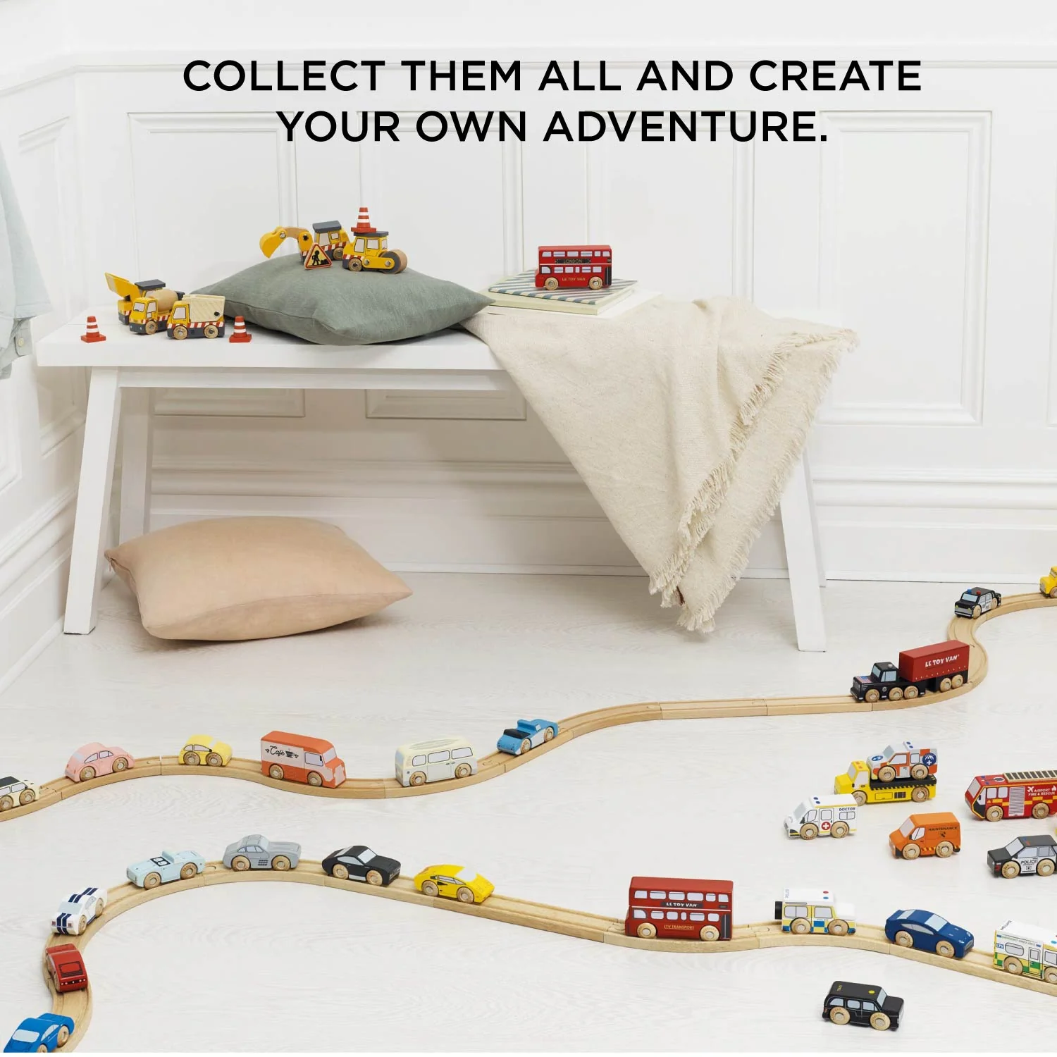 Wooden Trailer Truck Set - Image 5
